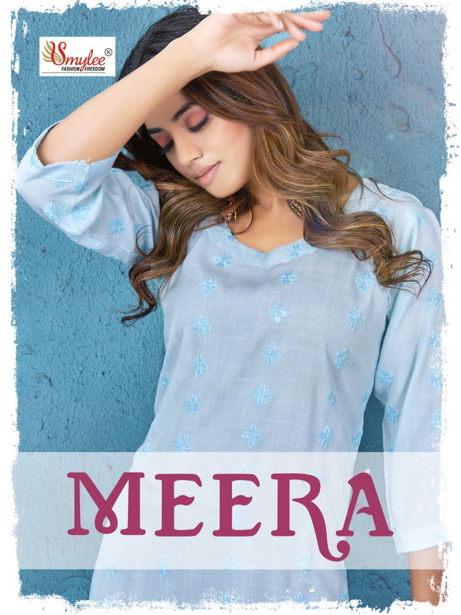 Rung Meera Rayon Fancy Stylish Regular Wear Kurtis Collection